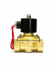 Wellon 1 Inch Brass Solenoid Valve 220V AC Normally Closed – Industrial Grade Water Control Valve
